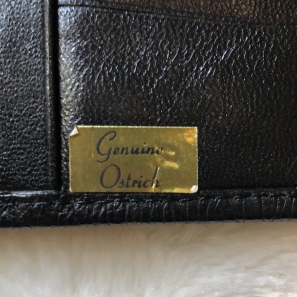 Genuine Ostrich Leather Wallet - Picture 7 of 9